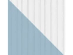 Überstreichbare Tapeten^PROFHOME 243515-GU Streifen Tapete Traditionell Matt Weiß 0,53 m x 10,05 m 5,33 m2 Weiß