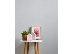 Überstreichbare Tapeten^PROFHOME 644916-GU Streifen Tapete Struktur Matt Weiß 0,53 m x 10,05 m 5,33 m2 Weiß