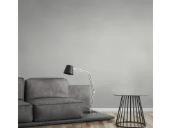 PROFHOME 145116-GU Textiloptik Tapete Struktur Matt Weiß 1,06 m x 25,00 m 26,50 m2 Weiß