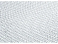 Überstreichbare Tapeten^PROFHOME 935281-GU Textiloptik Tapete Struktur Matt Weiß 1,06 m x 25,00 m 26,50 m2 Weiß