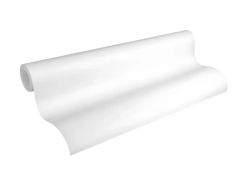 Überstreichbare Tapeten^PROFHOME 324115-GU Textiloptik Tapete Struktur Matt Weiß 1,06 m x 25,00 m 26,50 m2 Weiß