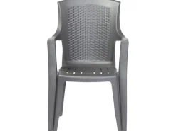 Sessel^Progarden Stapelsessel Eden Anthrazit ca. 46 cm x 55 cm x 91 cm