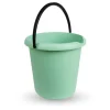 ProHome Eimer 5 Liter Kunststoffbügel Grün 1er Pack
