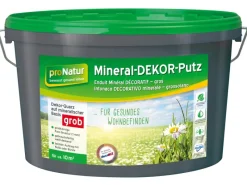 Pronatur Kreativfarben^Mineral Dekorputz grob 8 kg