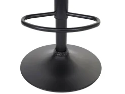 PROREGAL 2er-Set Barhocker Gepolstert Mit Lehne Sitzhöhe 63-87cm Höhenverstellbar Samt Petrol-Blau Fuß Schwarz Tresenhocker Barstuhl