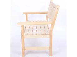 PROREGAL Sitzbänke^Gartenbank Grana HxBxT 90x117x70cm Ohne Abdeckung Natur