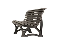 PROREGAL Sitzbänke^Gartenbank Jamaika 3 Sitzer HxBxT 80 x 150 x 64cm Witterungskunststoff & UV Beständiger Kunststoff Parkbank Sitzbank