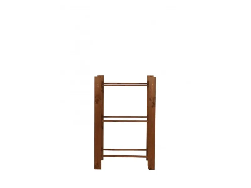 PROREGAL Getränkekistenregal Pinepeak HxBxT 107,4 x 70 x 38,8 cm Für 3 Kisten Kiefernholz