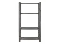 PROREGAL Holzregale^Holzregal Pinepeak HxBxT 150 x 80 x 28 cm 4 Fachboden 1,2 cm Dickes Kiefernholz