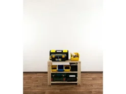 PROREGAL Holzregal Woodland HxBxT 64 x 80 x 50 cm Fachlast 120 kg 3 Fachboden Kiefernholz Natur