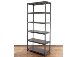 PROREGAL Kunststoffregale^Kunststoffregal Big Grey Bear Extra-Tall HxBxT 220 x 90 x 46 cm Fachlast 160 kg