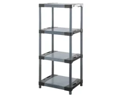 PROREGAL Kellerregale^Kunststoffregal Grey Bear Low HxBxT 138 x 60 x 46 cm Fachlast 120 kg