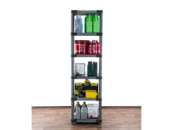 PROREGAL Kunststoffregal Big Grey Bear Extra-Tall HxBxT 220 x 70 x 46 cm Fachlast 160 kg