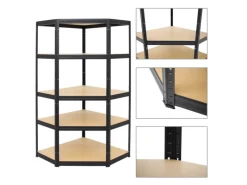 PROREGAL Metallregale|Kellerregale^Mega Deal 1x Eckregal & 2x Schwerlastregal Slim Elephant S Fachlast 250 & 350 kg