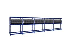 PROREGAL Weitere Regale^Mega Deal 5x Reifenregal Tiger mit Fachboden HxBxT 180 x 130 x 50 cm Bis Zu Insgesamt 60 Reifen