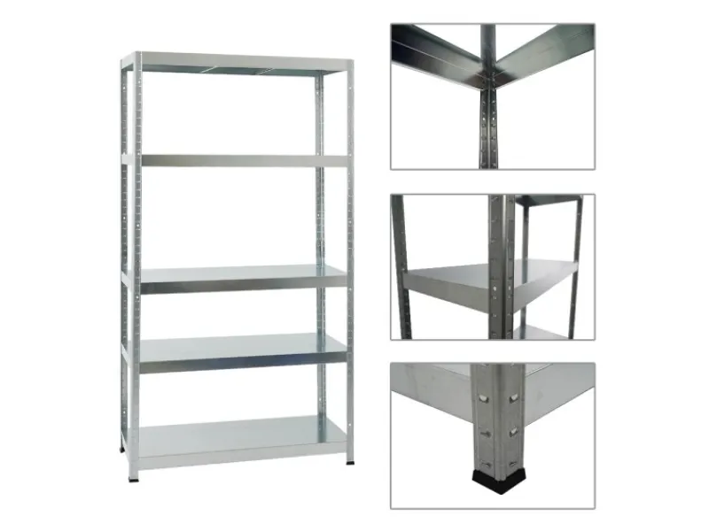 PROREGAL Kellerregale|Schwerlastregal^Mega Deal 2x Schwerlastregal Steel Eagle HxBxT 180 x 100 x 40 cm Fachlast 130 kg