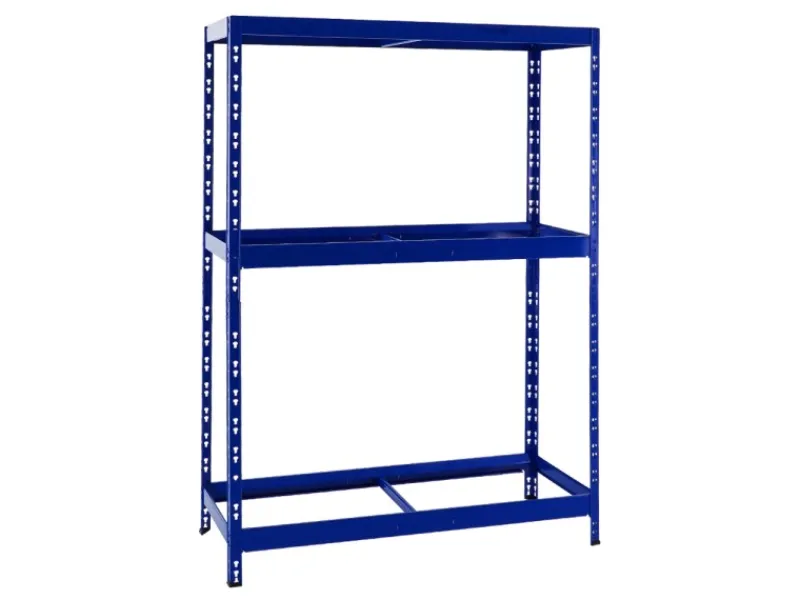 PROREGAL Reifenregal Tiger mit Fachboden HxBxT 180 x 130 x 50 cm bis zu 12 Reifen auf 2 Ebenen