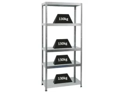 PROREGAL Schwerlastregal^Schwerlastregal Steel Eagle HxBxT 180 x 80 x 40 cm Fachlast 130 kg