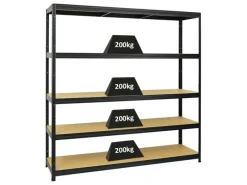 PROREGAL Schwerlastregal Giant Elephant HxBxT 180 x 180 x 45 cm Fachlast 200 kg