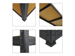 PROREGAL Schwerlastregal Giant Elephant HxBxT 180 x 180 x 45 cm Fachlast 200 kg