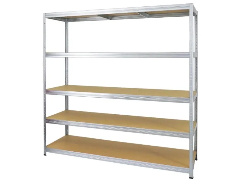 PROREGAL Kellerregale|Metallregale^Schwerlastregal Giant Elephant HxBxT 180 x 180 x 60 cm Fachlast 200 kg