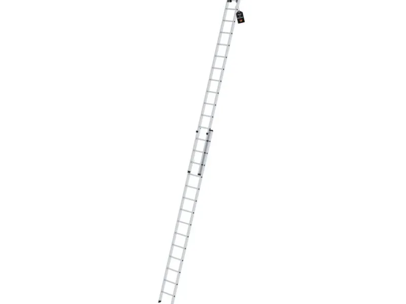 PROREGAL Sprossen-Schiebeleiter 2-Teilig Ohne Traverse 2 x 14 Sprossen