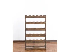 PROREGAL Weinregal Pinotwine HxBxT 86 x 53 x 25 cm 30 Flaschen Massives Kiefernholz Geölt