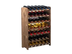 PROREGAL Weinregal Pinotwine C HxBxT 87,2 x 63,2 x 26,5 cm 42 Flaschen Massives Kiefernholz Geölt