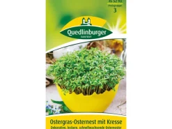 Quedlinburger Ostern^Ostergras-Osternest mit Kresse