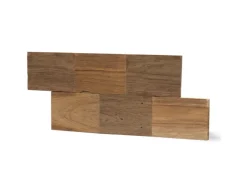 Rebel of Styles TV-Wände^Holzverblender UltraWood Big Square 45 cm x 20 cm Braun