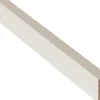 Rechteckleiste Weiß lackiert 10 mm x 20 mm Länge 900 mm