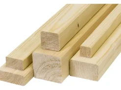 Rettenmeier Regale Massivholz^Rahmenholz Fichte/Tanne Gehobelt 44 mm x 44 mm x 1000 mm