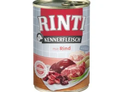 Hundebedarf^Rinti Hunde-Nassfutter Kennerfleisch Rind 400 g