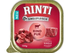 Hundebedarf^Rinti Hunde-Nassfutter Singlefleisch Rind 150 g