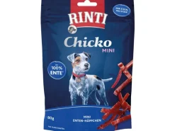 Hundebedarf^Rinti Hunde-Natursnacks Chicko Mini Enten-Häppchen 80 g