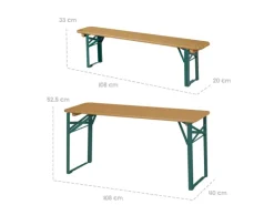 Kissen^roba Kinderpartygarnitur mit Bankkissen aus FSC-zertifiziertem Holz