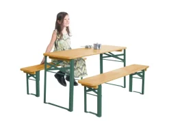 Kissen^roba Kinderpartygarnitur mit Bankkissen aus FSC-zertifiziertem Holz