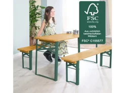 Kissen^roba Kinderpartygarnitur mit Bankkissen aus FSC-zertifiziertem Holz