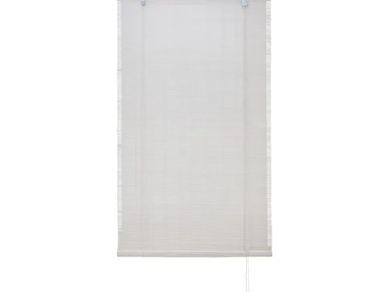 Rollo Bamboo Roll Up Weiß 80 cm x 160 cm