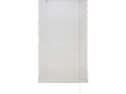 Raffrollos^Rollo Bamboo Roll Up Weiß 100 cm x 160 cm