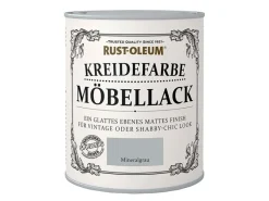 Kreativfarben^Rust-Oleum Kreidefarbe Möbellack Mineralgrau 750 ml
