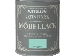 Kreativfarben^Rust-Oleum Kreidefarbe-Möbellack Satin Finish Blaugrün seidenglänzend 750 ml