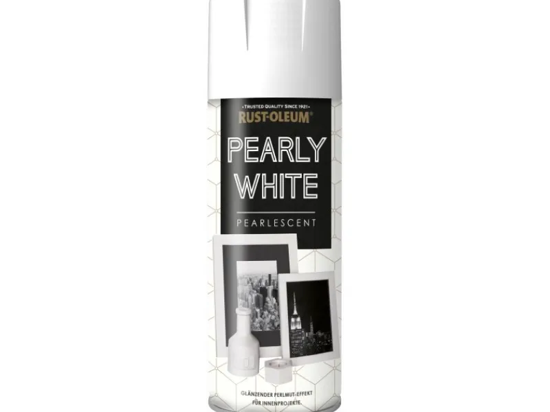 Rust-Oleum Metallic Sprühfarbe Pearly-White 400 ml