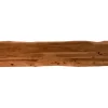 Tische^SAM Tischplatte Baumkante Akazie Nuss 200 x 40 cm CURTIS