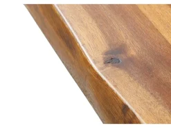 Tische^SAM Tischplatte Baumkante Akazie Cognac 140 x 80 cm Esra