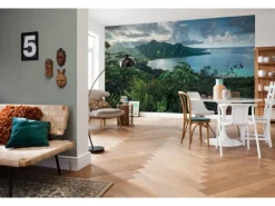 Sanders & Sanders Fototapete Tropische Insel Grün und Blau 450 x 280 cm 612698