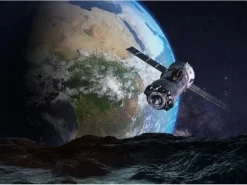 Sanders & Sanders Fototapete Universum Beige Blau und Grau 360 x 270 cm 600515