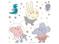 Sanders & Sanders Wandtattoos^Wandtattoo Peppa Wutz Multicolor 30 x 30 cm 601339