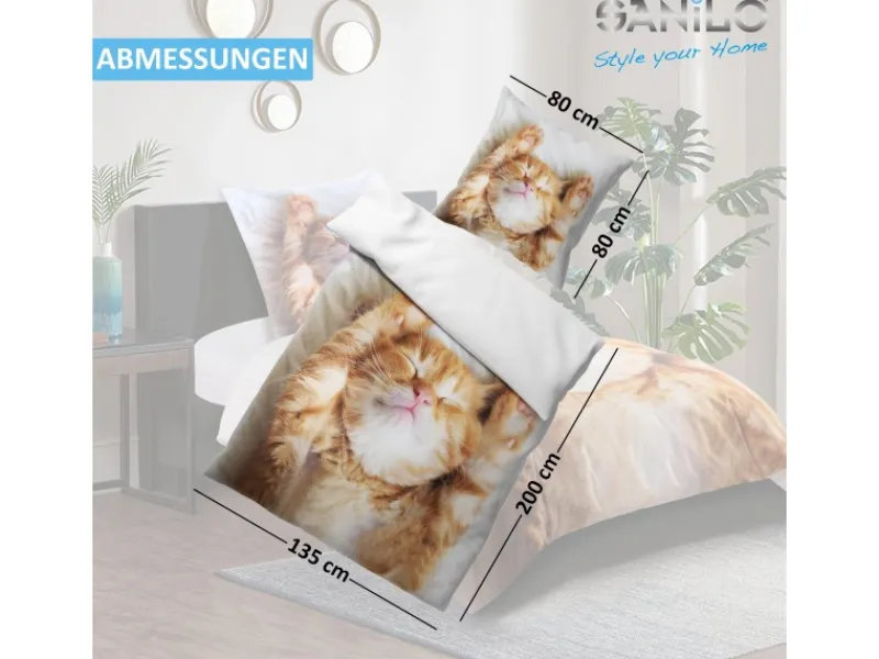 Sanilo Bettwäsche 4-teilig Lilly