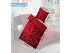 Sanilo Überwürfe|Bettwäsche^Bettwäsche 2-teilig Rosen